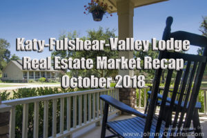 Katy-Fulshear Real Estate Market October Recap and Outlook