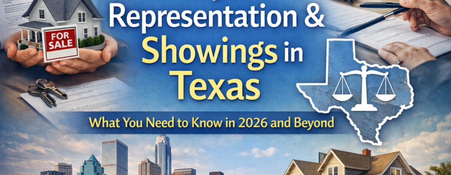 Buyer Representation, Showings, and Why the Rules Have Changed in Texas